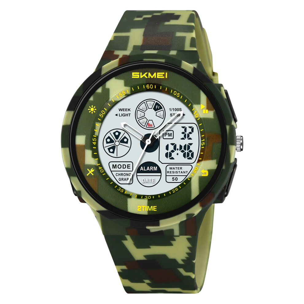 Skmei 2346 Digital Watch 50M Wr Wrist Watches With Light 9387669731485