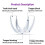3pcs/set Dental Tooth Orthodontic Appliance Trainer for Alignment Braces 5