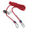 Dog Tie Out Cable Reflective 360 Degree Rotating 9
