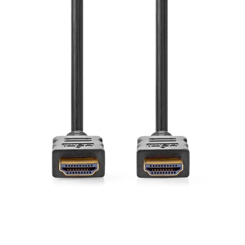 Câble HDMI - Nedis - Haute vitesse - 4K - Ethernet - Noir