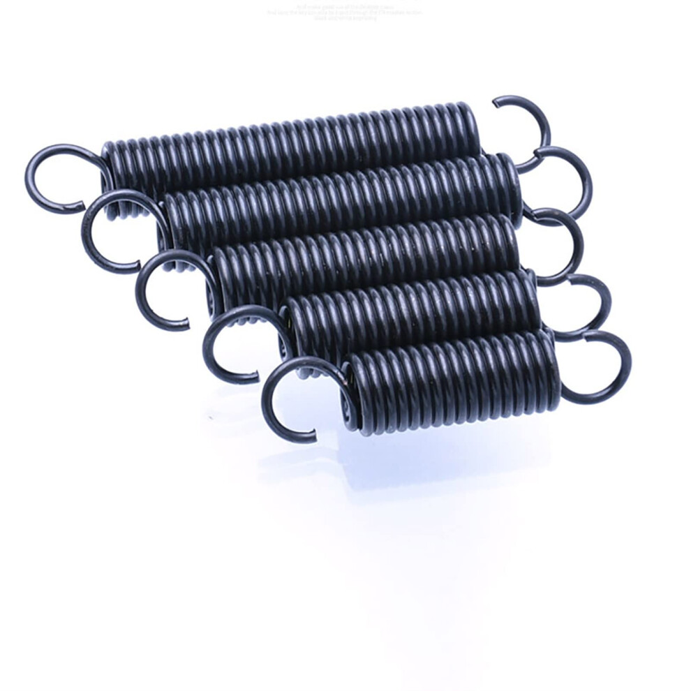 Extension Springs 1Mm Wire Diameter Tension Spring Open Hook 6-12Mm Outer Diameter 20-60Mm Length 5Pcs Set 6276012491547