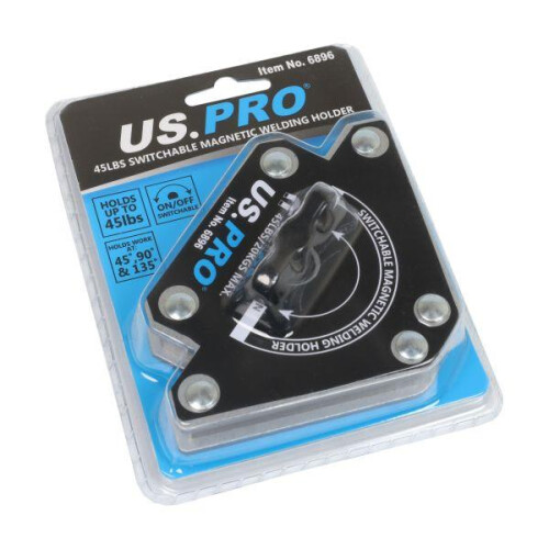 us pro US PRO Tools 45Lbs Switchable Magnetic Welding Holder 45 90 135 Degrees 6896 2
