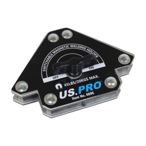 us pro US PRO Tools 45Lbs Switchable Magnetic Welding Holder 45 90 135 Degrees 6896 1