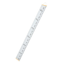 Height Measuring Ruler Chart Removable Nursery Wall Decor Modern Gray Durable Growth Tracker Easy Install for Boys