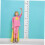 Height Measuring Ruler Chart Removable Nursery Wall Decor Modern Gray Durable Growth Tracker Easy Install for Boys 3