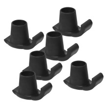 Ski Glides 6 Pack Universal Anti-Slip Ski Sliders Compatible with Cane Tips and Ski Poles for Enhanced Stability