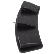 USB-Dreifach-Fußschalter-Pedal ABS, 3 Tasten, kabelgebunden