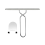 Mexen Abstreifer mit Griff, Chrom - 79942-26 2