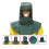 Sandstrahlhaube Kappe 0,32 kg, 47,542 cm Grün 3