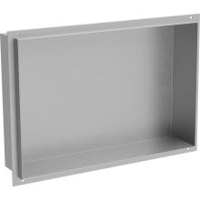 Mexen X-Wall-NR zapustená polica bez obruby 45 x 30 cm, inox - 1911453010