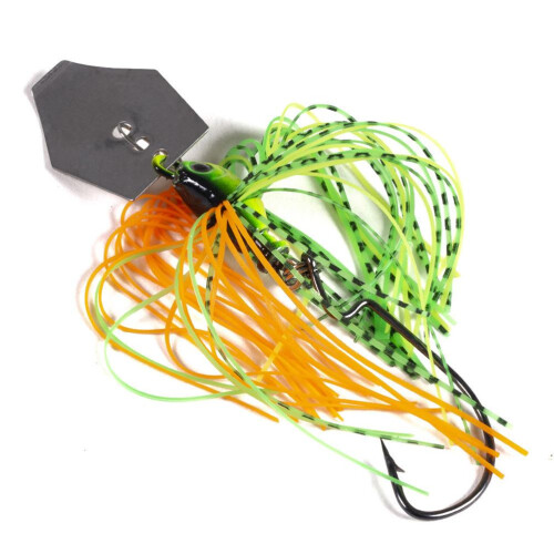 6 Stück 10 cm Bladed-Jig-Köder, je 11 g, mehrfarbig 2