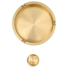 Simple Modern Copper Ashtray Rust & Corrosion Resistant for Restaurant & Bar