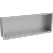 Mexen X-Wall-R zapustená polička s okrajom 60 x 20 cm, inox - 1910602010