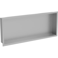 Mexen X-Wall-R zapustená polička s okrajom 75 x 30 cm, inox - 1910753010