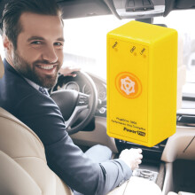 2-in-1 Economy-Chiptuning-Box für 16-polige OBD-Schnittstelle, Blau