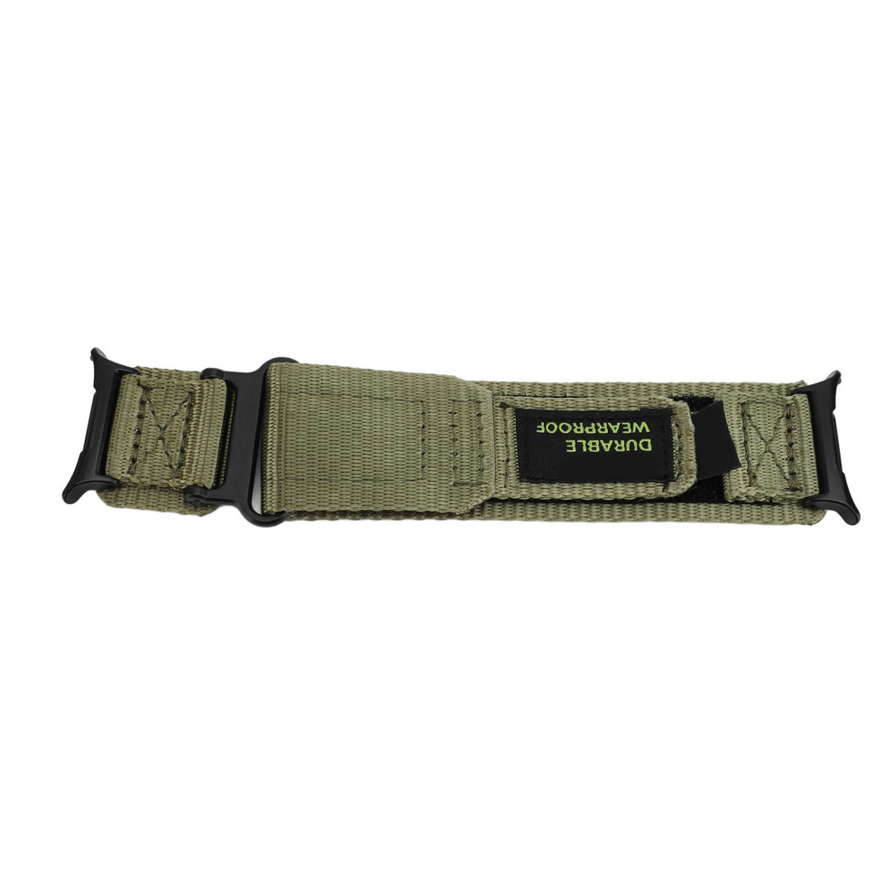 Nylon Sports Band For Galaxy Watch 7 Ultra 47Mm Green 9387669746359