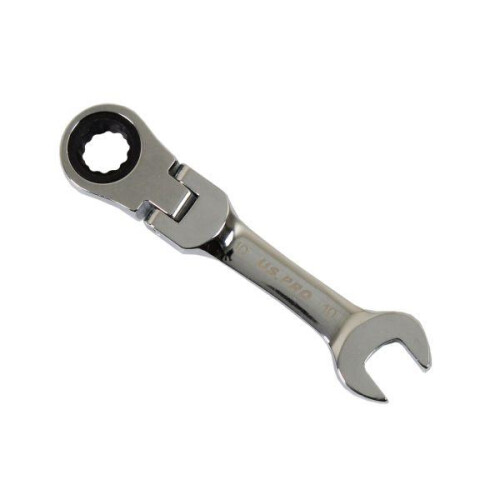 us pro US PRO Tools 11MM Flexi Stubby Gear Ratchet Combination Spanner Wrench 3909 1