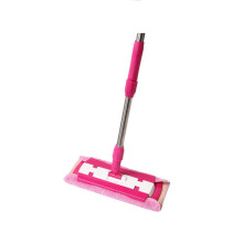 Professional Microfibre Mop for Parquet Floors, Washable Flat Mop for Wet and Dry Cleaning at Home and Office