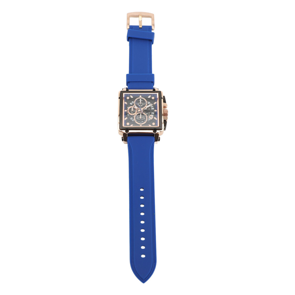 Men Quartz Watch Silicone Strap Water Resistant-image-OPC-PJNNV7T-NEW