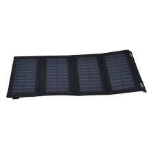 Cargador solar de 20 W 5 V 2 A plegable 18,5x11,5x2,5 cm