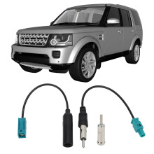 Auto-Antennen-Antennenadapter Universell Fakra Z auf DIN-Stecker Kabel für Stereo HD CD Media Player Receiver