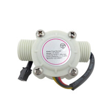 DC 5-18V Water Flow Sensor Flowmeter - 1/2" 3/4" 1" 2" Hall Effect Liquid Control Switch