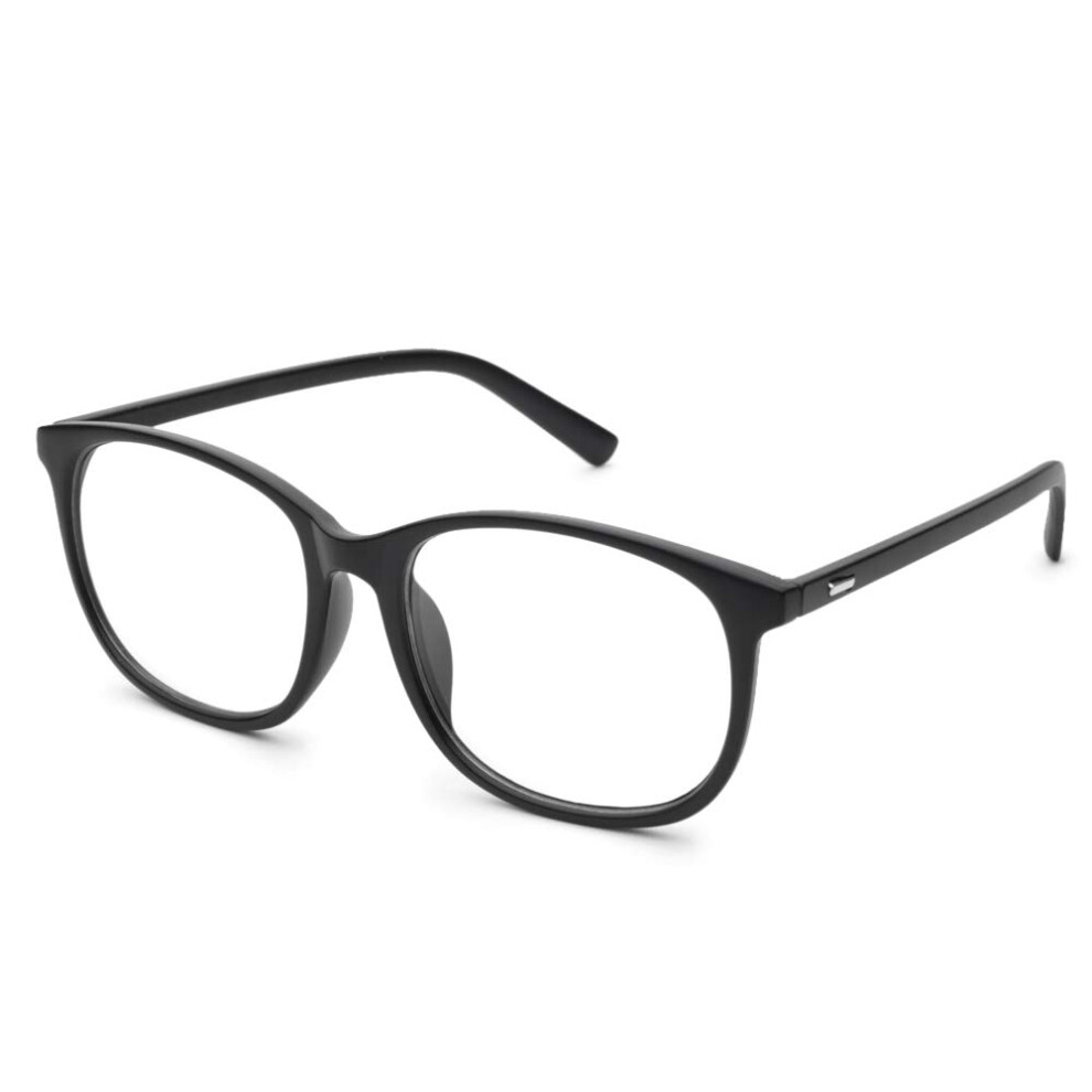 Oversize Frame Nearsighted Glasses 2.00 Strength Lightweight Myopia Spectacles for Men and Women Short Sighted Style
