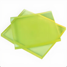 PU Plate Elastic Rubber Board Polyurethane Damping Pad 75-80 A Durometer 1000x1000x1mm for Industrial Applications