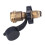 Messing-Gastank-Adapter Propanfülladapter mit schwarzem Griff POL Convert QCC1 Typ 1 1