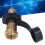 Messing-Gastank-Adapter Propanfülladapter mit schwarzem Griff POL Convert QCC1 Typ 1 13