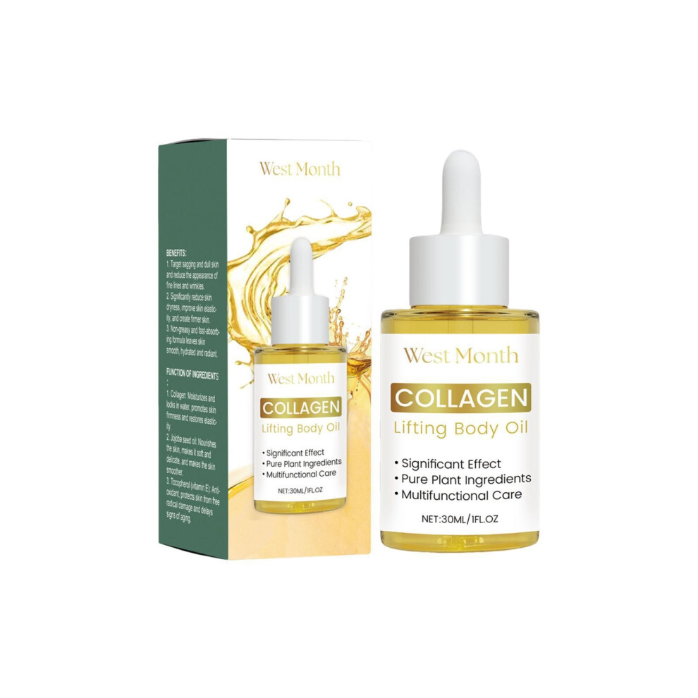 Nourishing Body Essence Oil - Moisturizes, Smooths & Improves Skin Quality with Collagen & Jojoba Oil