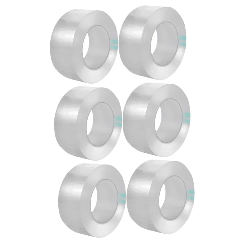 Acrylic Waterproof Sticker Caulk Strip Tape 6 Rolls Self Adhesive Clear Bath Sealing Strip Toilet Sealer Seam Tape 6276012492957