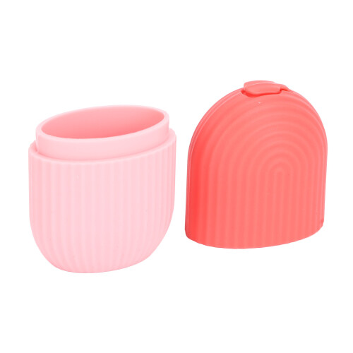 Face Icer 106g rosa Silikon-Eisform 115x62x42mm 1
