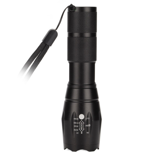 Linterna LED L2 de aluminio 2000lm 15.6cm negra 2