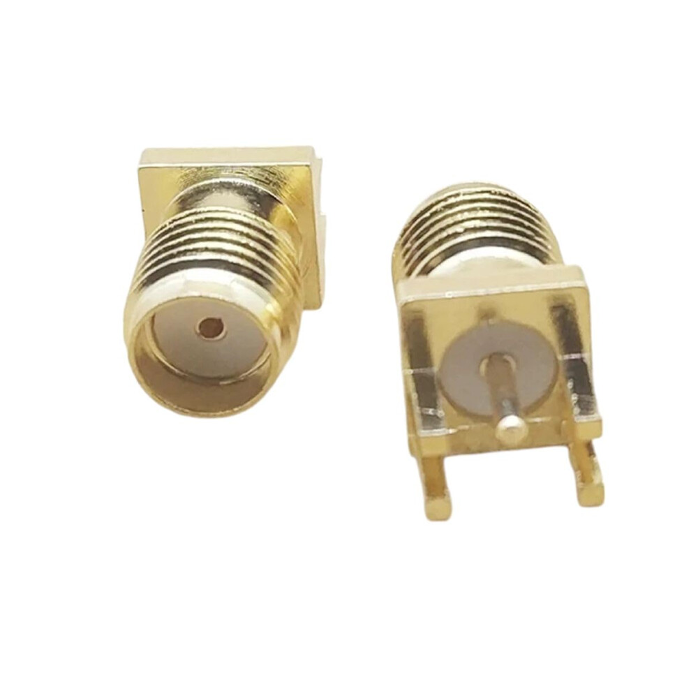 Sma Female Jack Solder Edge Pcb Mount Connector 10Pcs 1.6Mm Pitch Straight Rf Sma-Ke For Circuit Board Applications 6493810693762