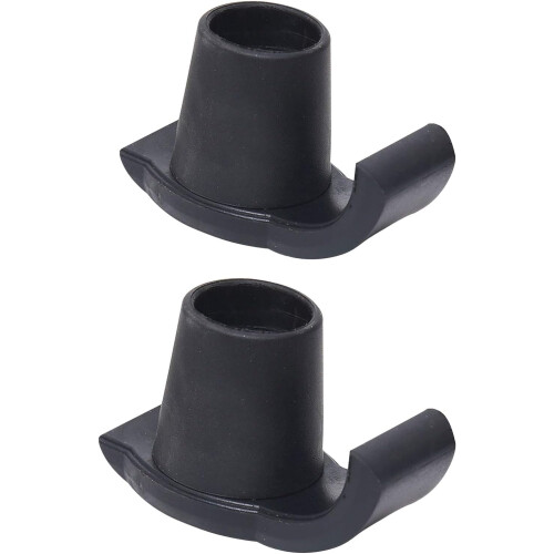 Walking Frame Glides Skis - Universal Replacement Glide Feet for Folding Walkers, Durable 2 Pcs Cap Gliders 2
