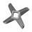 Cross shaped Professional Steel Kitchen Meat 13