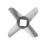 Cross shaped Professional Steel Kitchen Meat 10