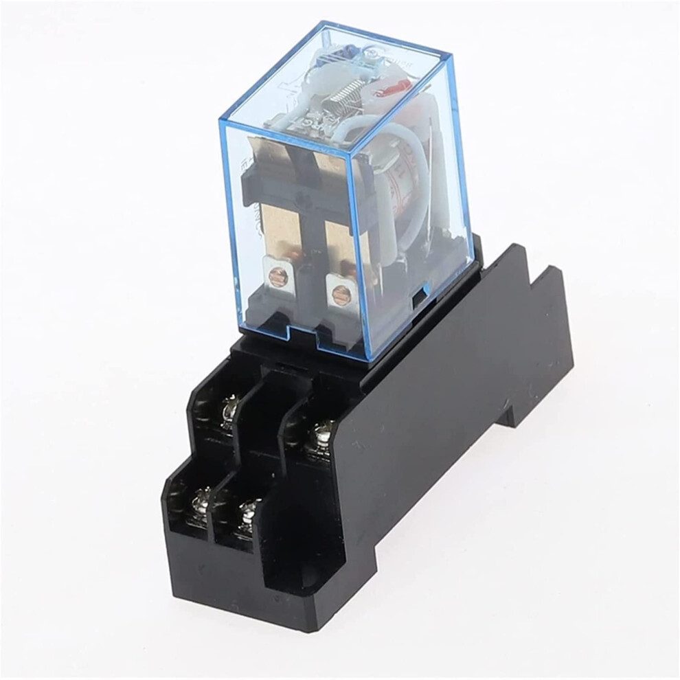 Ly2nj Hh62p Hhc68a-2Z Electromagnetic Relay 10A 8Pin Dpdt Coil Base Ac 24V Mini Micro Relay For Circuit Control 6482260672564