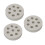 3 piezas molde de silicona color frambuesa gris flexible 15