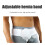 Faja de espuma para hernia, 34-55 pulgadas, unilateral, ajustable 8