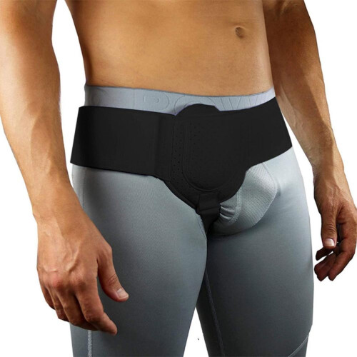 Faja de espuma para hernia, 34-55 pulgadas, unilateral, ajustable 1