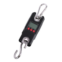 Digital Crane Scale 300kg 660lb Pocket Luggage Fishing Scale with 100g Precision Sensor for Industrial Use