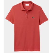 (Medium) Lacoste Polo Shirt Men's Salmon Short Sleeve Golf