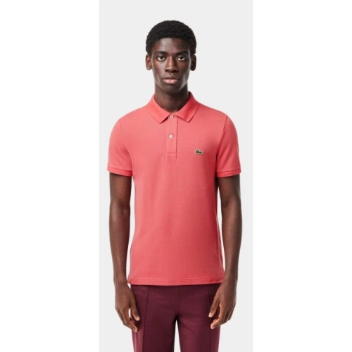 Lacoste (Medium) Lacoste Polo Shirt Men's Salmon Short Sleeve Golf 2