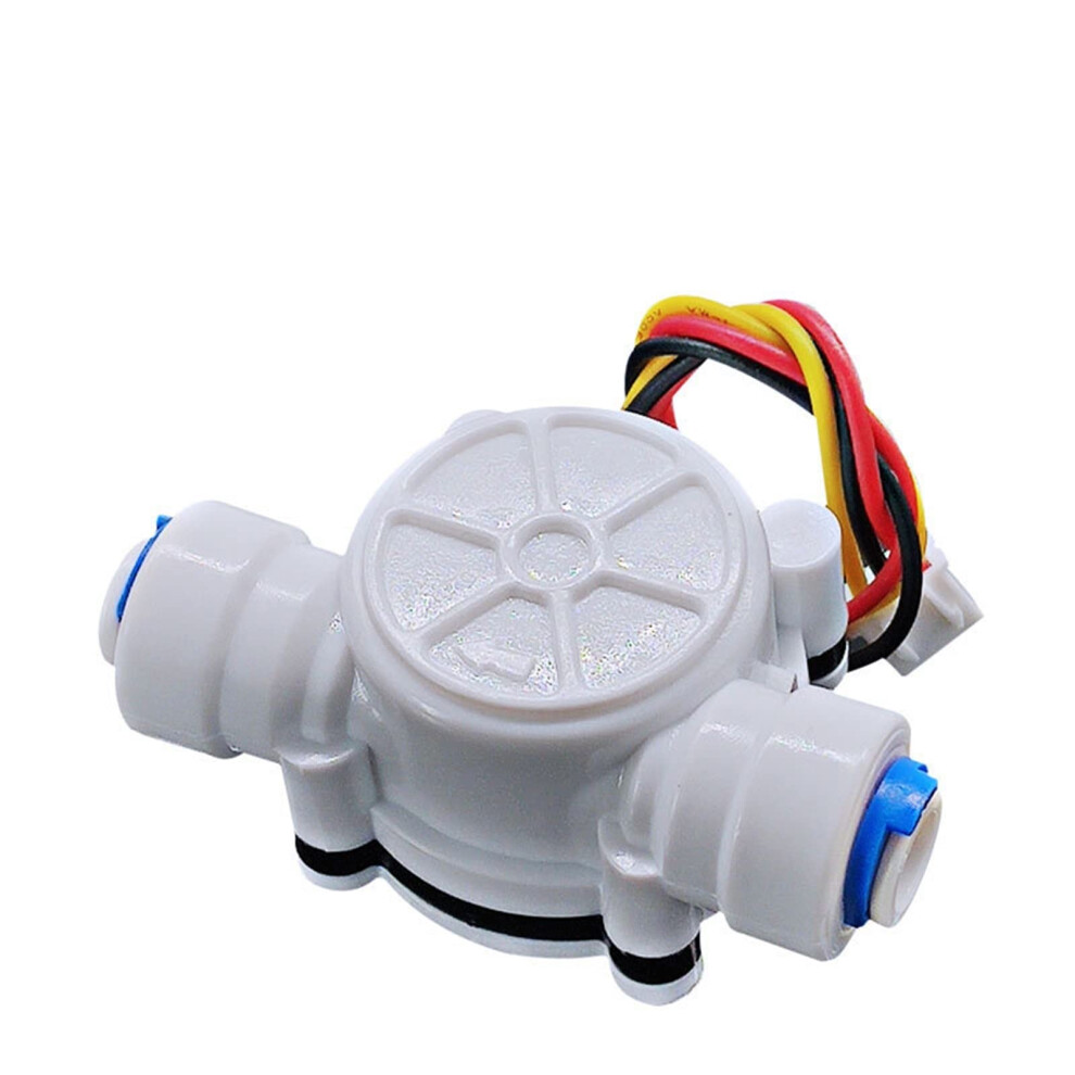 1/4 Inch Pe Pipe Water Flow Sensor For Water Dispenser And Coffee Machine, Hall Effect Flow Meter, Durable And Accurate 6947110182513