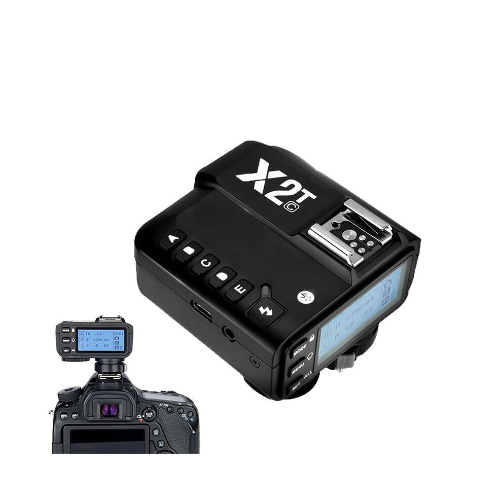 (X2T-O) TTL HSS Transmitter Wireless Flash Trigger for Canon for Nikon for Sony for Fuji for Olympus Camera 2.4G