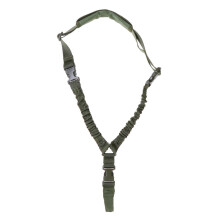 (Army Green) Single Point Tactical Sling Rope Multifunctional Adjustable Safety Rope Camera Strap