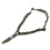 (Army Green) Single Point Tactical Sling Rope Multifunctional Adjustable Safety Rope Camera Strap 4