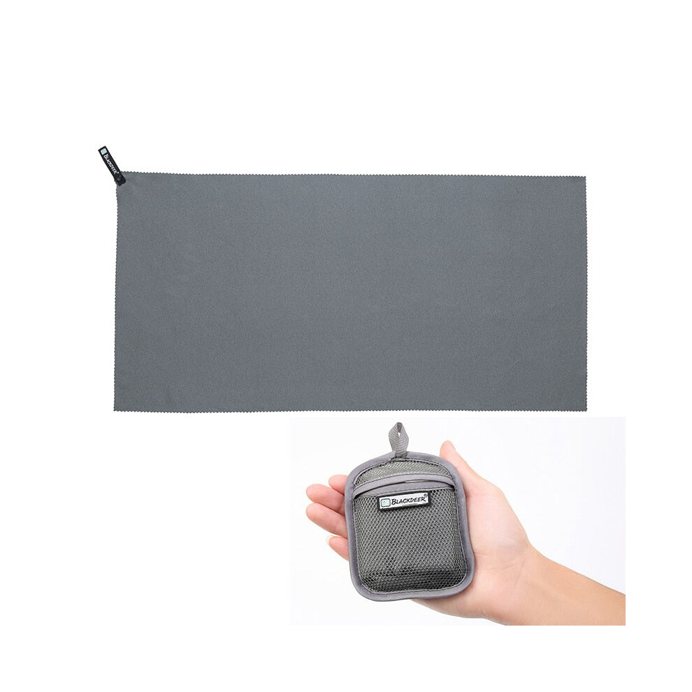 (Grey-S) Quick Dry Towel Ultralight Camping Compact Swimming Towels Hand Face Microfiber Outdoor Hiking Travel-image-OPC-PJNPTSQ-NEW